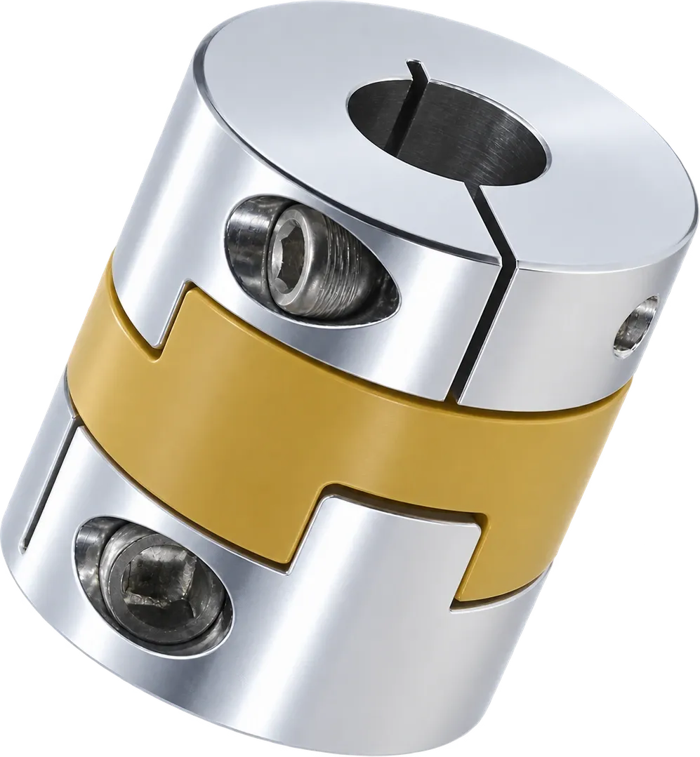 NBK MOHS-C stainless-steel Oldham coupling with VESPEL spacer