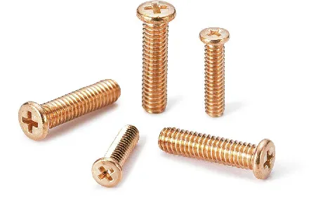Phosphor Bronze Miniature Pan Head Screws SNZP