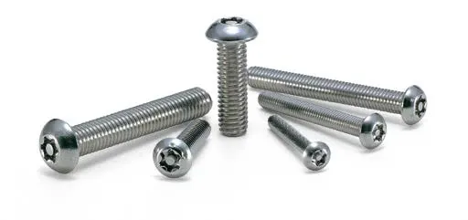 Stainless Steel Torx With Pin Button Head Cap Screws SRBS