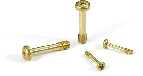 Phillips Pan Head Captive Brass Screws SSCPB