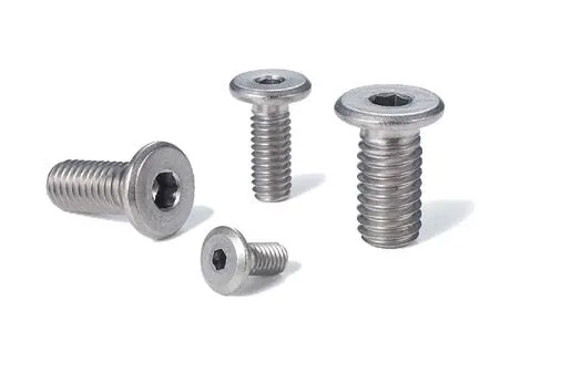 Titanium Vented Socket Head Cap Screws ultra-low profile SVSHT